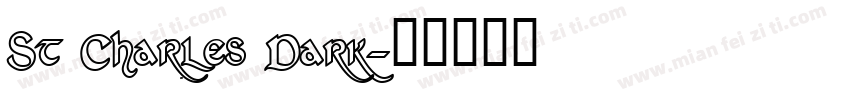 St Charles Dark字体转换